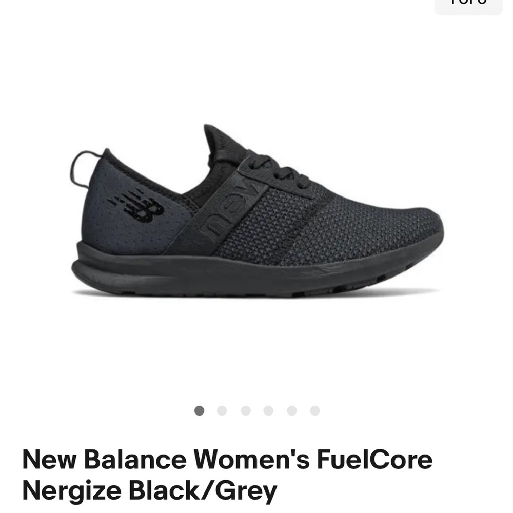 New Balance Women’s FuelCore Nergize Sneakers Athletic Shoes in Black - size 6